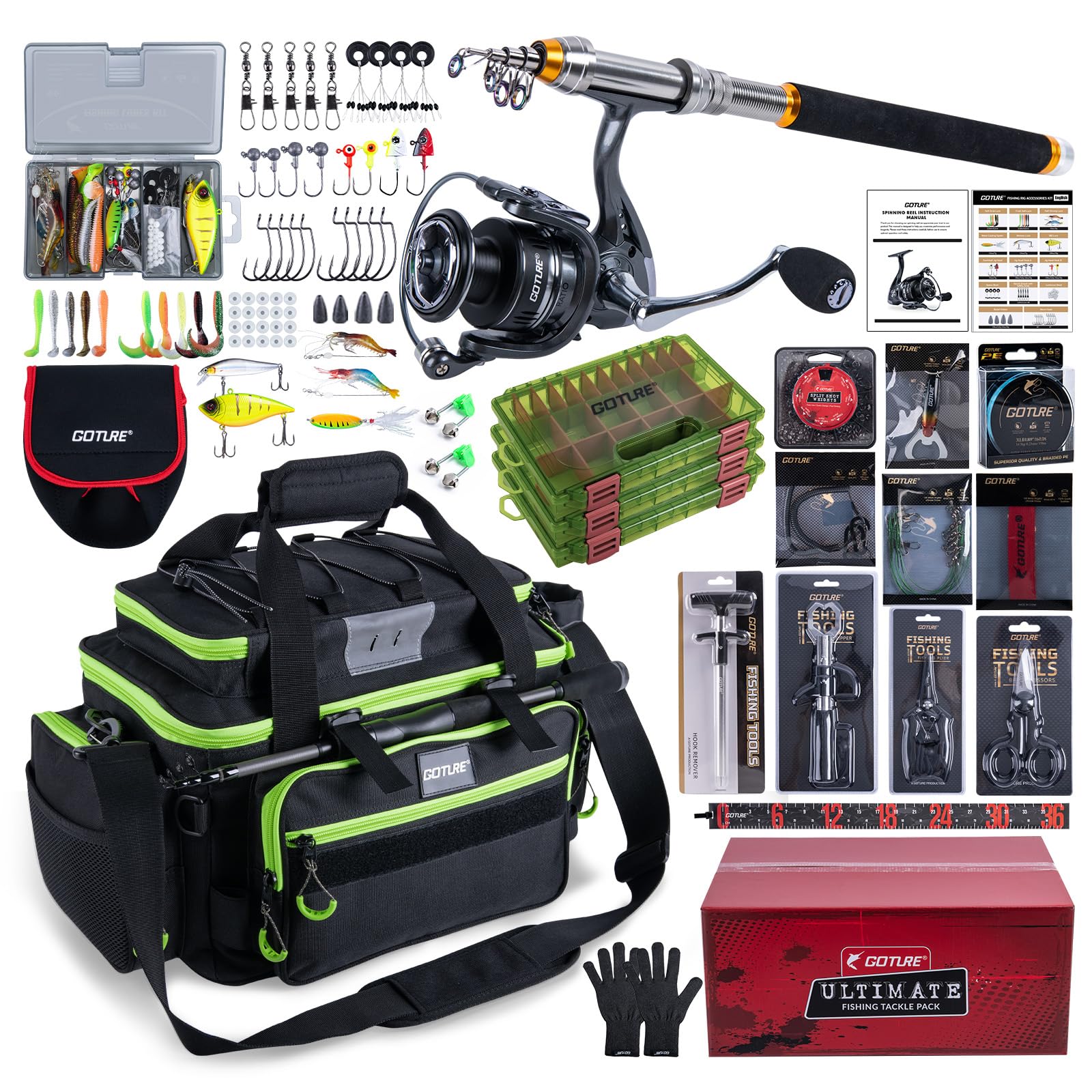 Ensemble de pêche portable Got - Reel Bag avis et prix