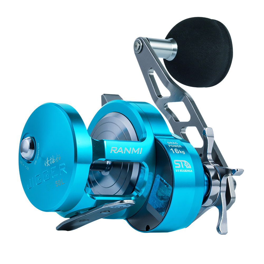 Moulinet de pêche RANMI JIGGER - Trolling Reel avis et prix