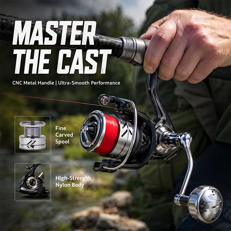 DEUKIO Moulinets de pêche à ma - Trolling Reel avis et prix